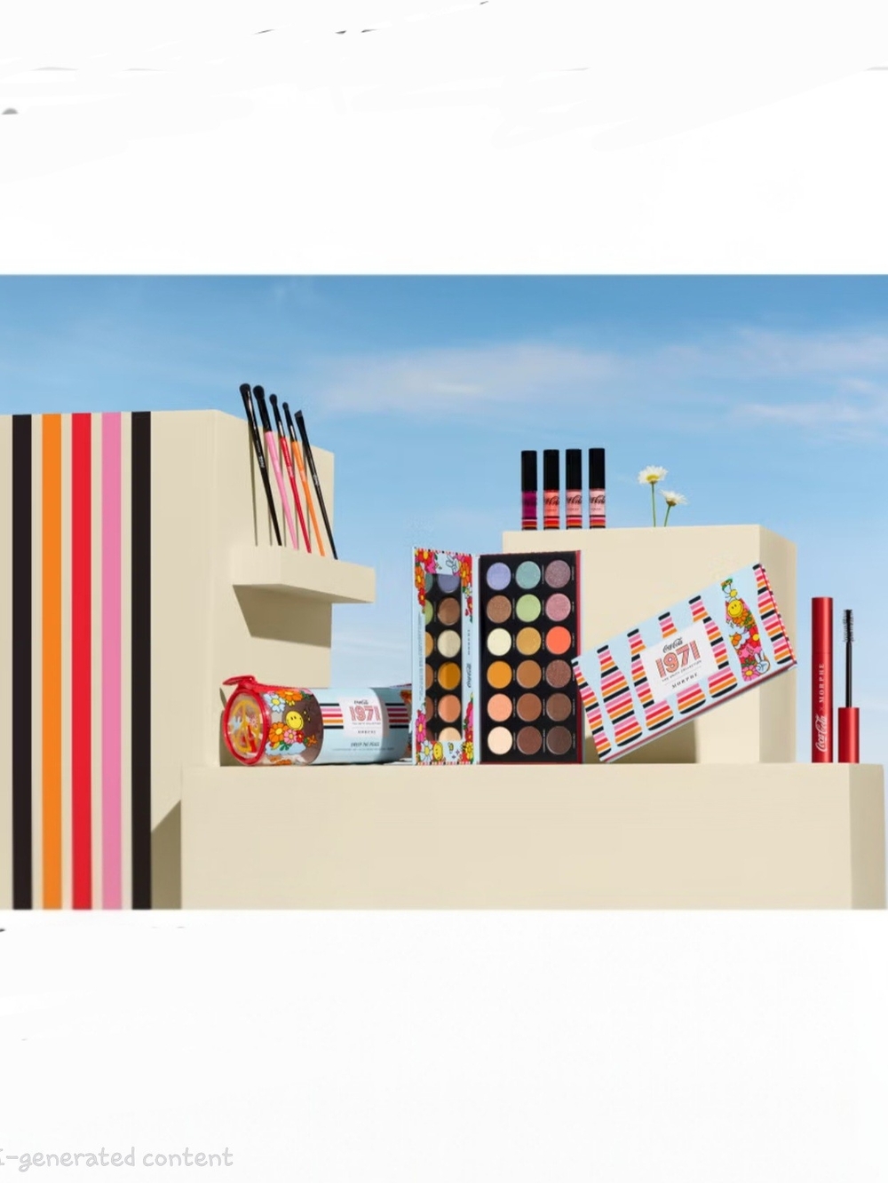 BNIB Morphe x Coca-Cola 1971 The Unity Collection Limited Edition 4-Piece Bundle